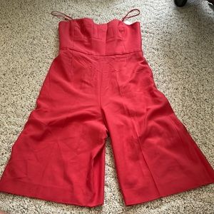 NWT Club Monaco Red Romper